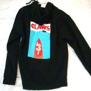 CLAWS 3 ZIP UP HOODIE BLACK XL